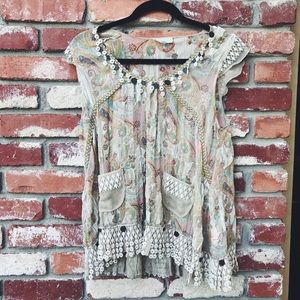 American Retro Bohemian Tank Top